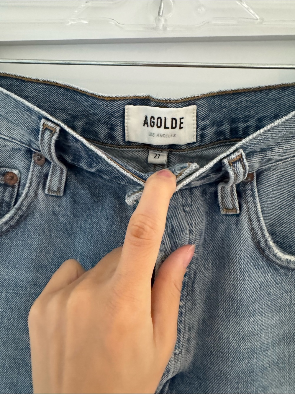 Agolde Riley Shorts - Picture 2 of 4